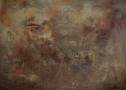 Verkocht | "Aarde van Kwamala Samutu" | acryl | canvas | 100x140 cm Klik om te zoomen